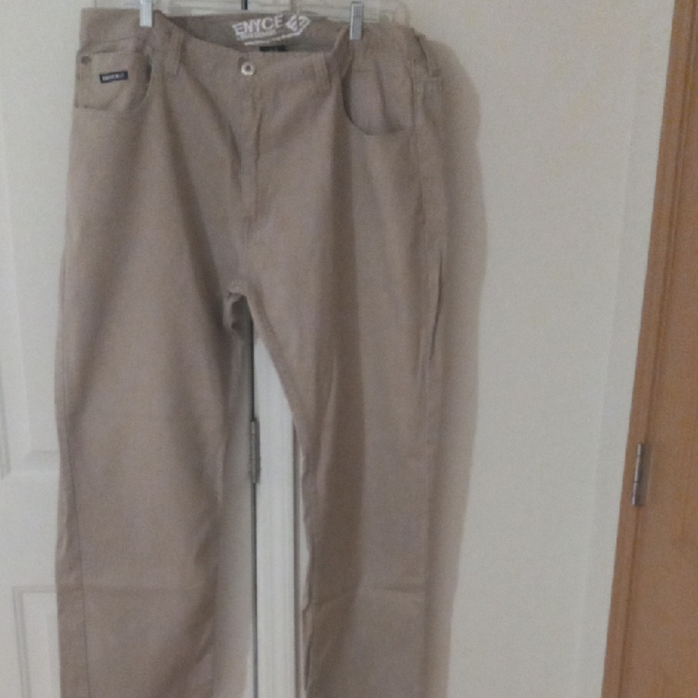 Enyce Tan Chinos Classic Straight-Leg